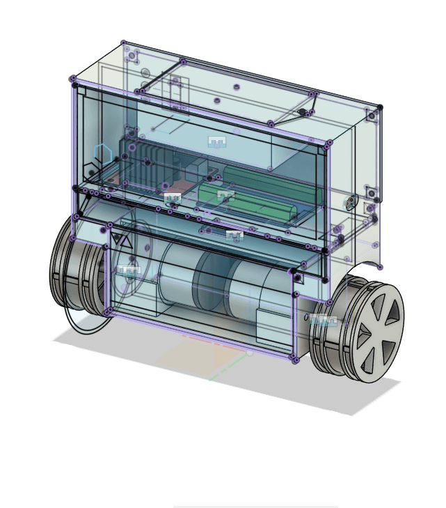 CAD Wireframe Render